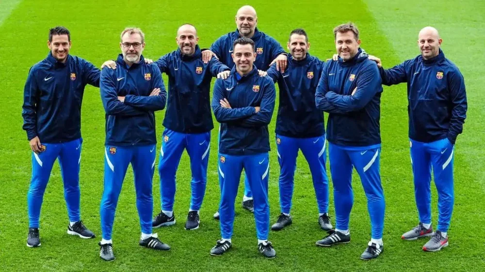 David Prats formó parte del cuerpo técnico de Xavi Hernández en el Barça