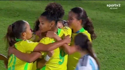 Argentina 2 x 3 Brasil | Melhores momentos | Final | Sul-Americano Feminino